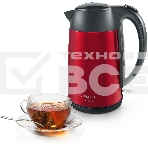 Чайник электрический Bosch TWK3P424 1.7л. 2400Вт красный (корпус: нержавеющая сталь), фото 1