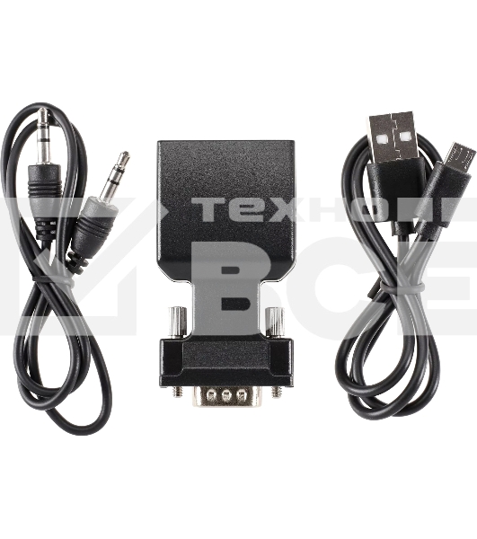 Переходник HDMI(F) --> VGA(M)+audio, Aopen CA336A 1080*60Hz