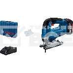 Лобзик Bosch GST 185-LI +1пил. 3500ходов/мин от аккумулятора (кейс в комплекте), фото2