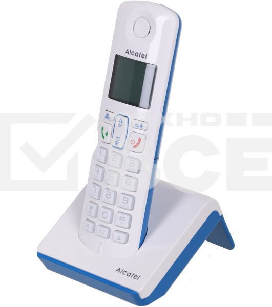 Радиотелефон ALCATEL S250 RU белый