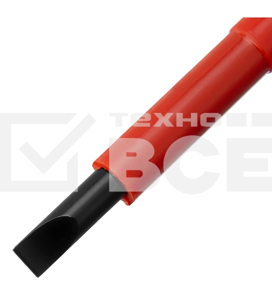 Набор отверток Сибртех диэлектрических до 1000в тестер crv двухкомпонентные рукоятки (5шт.)