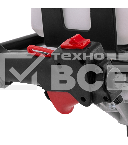 Мотобур DX-52, объём двигателя 52 см3, соединение 20 мм, без шнека Denzel