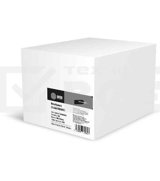 Фотобумага Cactus CS-GA6180500ED A6/180г/м2/500л./белый глянцевое для струйной печати