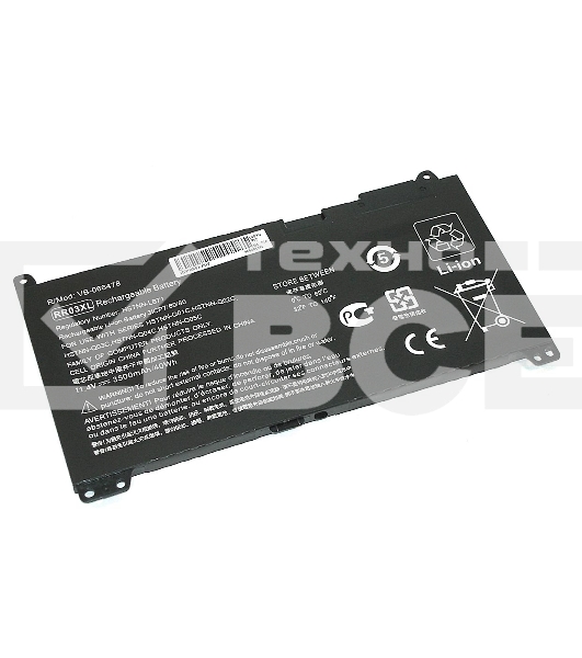 Аккумуляторная батарея для ноутбука HP G4 440 (RR03XL) 11.4V 3500mAh OEM