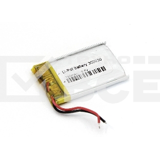 Аккумулятор Li-Pol (батарея) 3*20*30мм 2pin 3.7V/130mAh