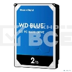 Жесткий диск WD SATA-III 2TB WD20EARZ Desktop Blue (5400rpm) 64Mb 3.5