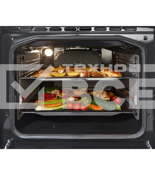 Плита электрическая Gorenje GEC5B41SG серый, конфорок 4 шт, духовка 62 л, 50 см x 85 см x 59.4 см