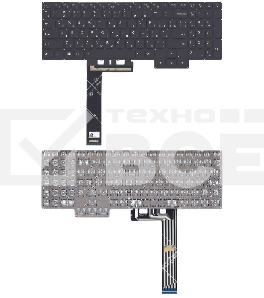 Клавиатура для ноутбука Lenovo Legion Pro 5 16IRX8 черная