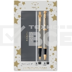 Набор ручек Parker IM Core TK223 (CW2093217) Brushed Metal GT подар.кор. ручка роллер, ручка шариковая сменный стержень 1стерж. кругл., фото2
