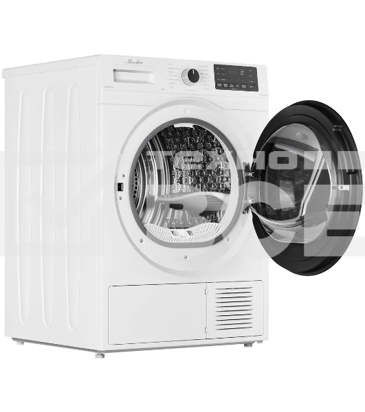 Сушильная машина Monsher MDM 595 Blanc белый, 10 кг, сушка - тепловой насос, программ - 15, 59.5 x 85.5 x 66.5 см