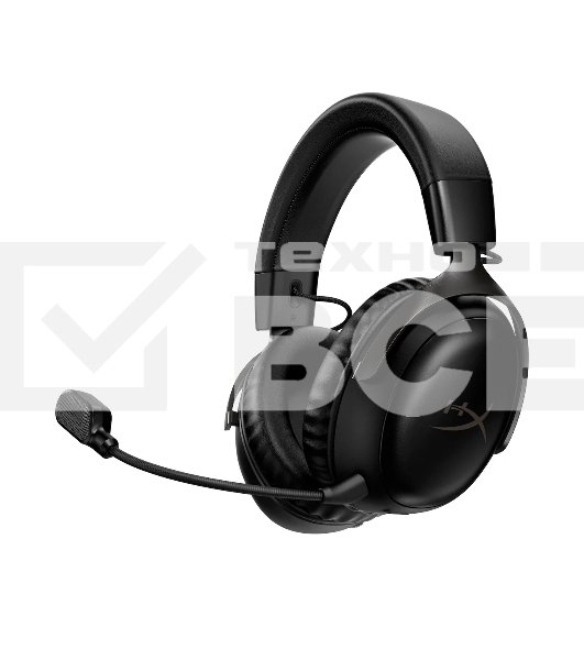Наушники с микрофоном HyperX Cloud III черный мониторные Radio оголовье (77Z45AA)