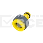 Адаптер на кран быстрого соединения 1/2'-3/4' с термопластичной резиной Профи ЧЕТЫРЕ СЕЗОНА, фото5