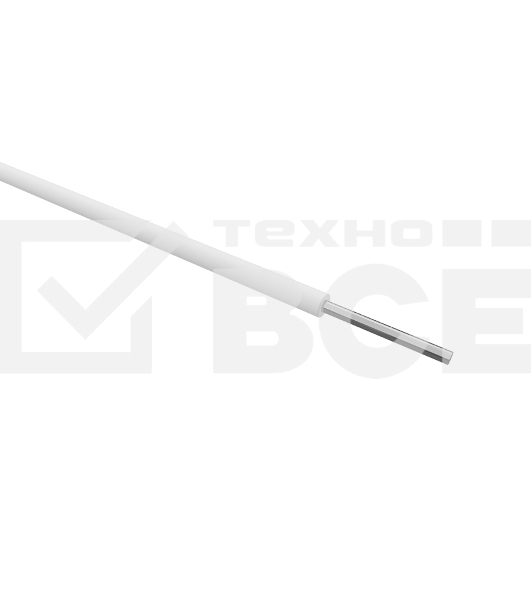 Провод нагревательный ПНСВ 1,2 мм, 20 Вт/м, PE (бухта 1000 м)