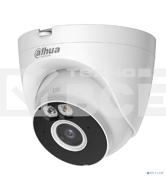Камера видеонаблюдения IP Dahua DH-IPC-T3AP-PV-0280B Wi-Fi 2.8-2.8мм цв.