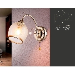 Светильник Ambrella light TR3195 GD/CL/FR золото/прозрачный/белый матовый E27 max 40W 190*110*290, фото5