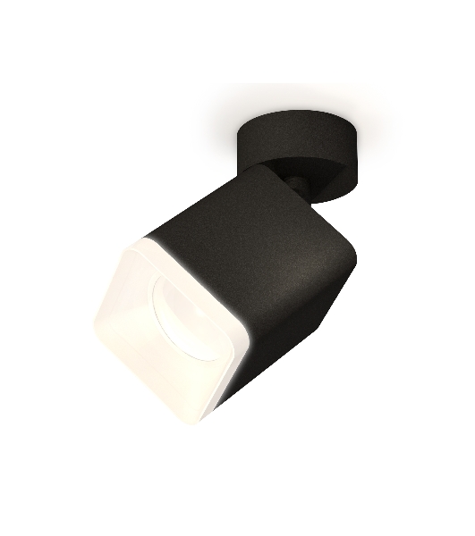 Светильник Ambrella Light XM7813022 SBK/FR черный песок/белый матовый MR16 GU5.3 (A2210, C7813, N7755)