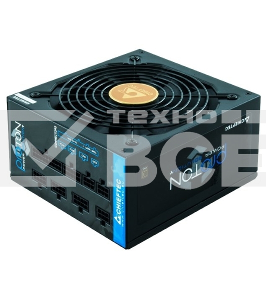 Блок питания Chieftec BDF-750C, 750Вт 80 PLUS Bronze, 140мм, модульный, черный