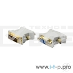 Переходник Rexant (17-6821) DVI (вилка) - VGA (розетка) GOLD, фото 1