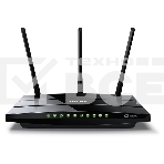 Беспроводный двухдиапазонный TP-Link маршрутизатор с VDSL/ADSL модемом SOHO Archer VR400, 867 Мбит/с + 300 Мбит/с, VDSL2/ADSL2+, Annex A, 4 порта 100 Мбит/с, 1 порт WAN 1000 Мбит/с, 1 порт USB 2.0, фото 1