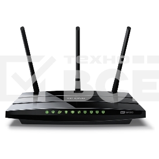 Беспроводный двухдиапазонный TP-Link маршрутизатор с VDSL/ADSL модемом SOHO Archer VR400, 867 Мбит/с + 300 Мбит/с, VDSL2/ADSL2+, Annex A, 4 порта 100 Мбит/с, 1 порт WAN 1000 Мбит/с, 1 порт USB 2.0