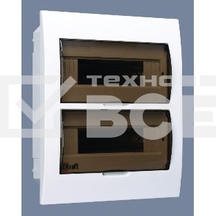 Корпус пластиковый встраиваемый 24мод. ЩРВ-П-24 35х30х10 IP41 SchE 31006DEK