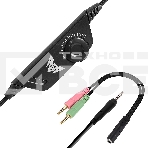 Гарнитура проводная игровая CROWN CMGH-2001 Black&blue, фото5