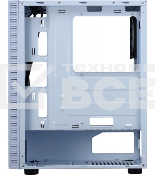 Компьютерный корпус AeroCool/Formula CL-3302W RGb белый без БП ATX 2xUSB 2.0 1xUSB 3.0 audio bott PSU