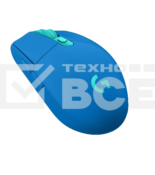 Мышь беспроводная Logitech G305 LIGHTSPEED синий, 12000 dpi, радиоканал, USB, кнопки - 6