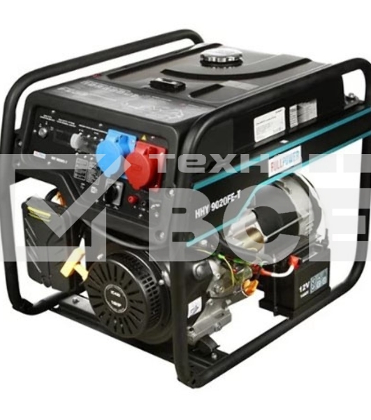Электрогенератор бензиновый Hyundai HHY 9020FE-T, 6.5 кВт, 74 дБ, 86 кг