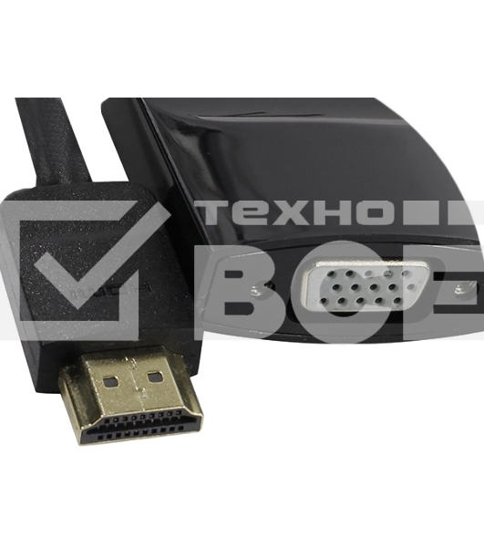 Мультимедиа конвертер Vention HDMI > VGA + аудио