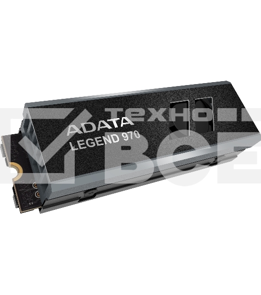Накопитель SSD ADATA LEGEND 970, 2Tb, PCIe 5.0 x4, M.2 2280, NVMe, R/W 10000/10000, с радиатором