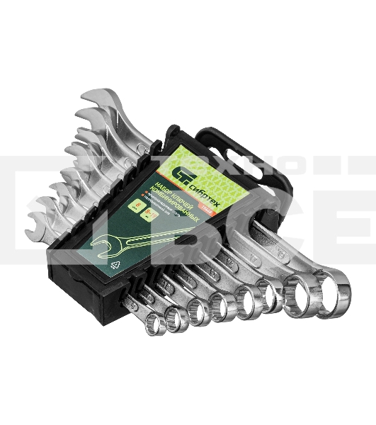 Набор комбинированных ключей Сибртех (8 - 19 мм) 8 шт.