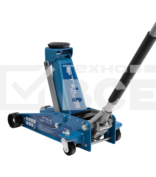 Домкрат STELS 51133гидравлический подкатной быстрый подъем 3 т quick lift 130–465мм профессиональ
