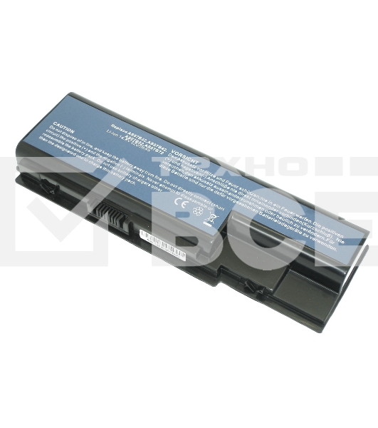 Аккумуляторная батарея для ноутбука Acer Aspire 5520, 5920, 6920G, 7520 14.8V 5200mAh OEM черный