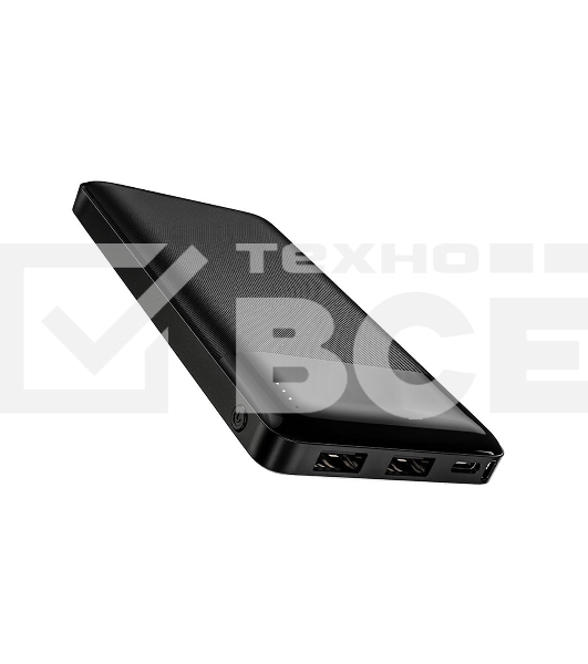 Портативный аккумулятор Powerbank HOCO J72 Easy travel, 2.0A, (10000mAh), черный
