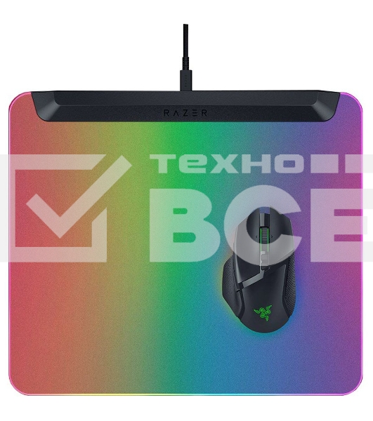 Игровой коврик для мыши Razer Firefly V2 Pro Black Hard Surface Mouse Mat