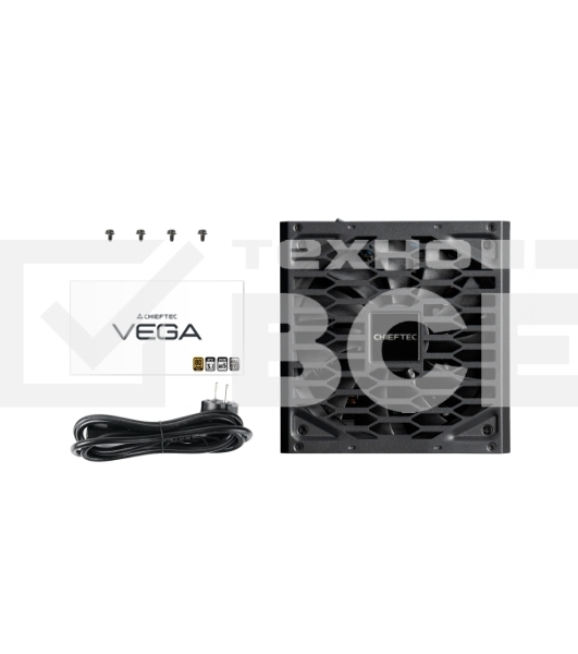 Блок питания Chieftec Vega PPG-850-S, 850Вт, 80 PLUS Gold, 135мм, черный