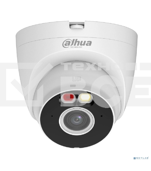 Камера видеонаблюдения IP Dahua DH-IPC-T3AP-PV-0280B Wi-Fi 2.8-2.8мм цв.