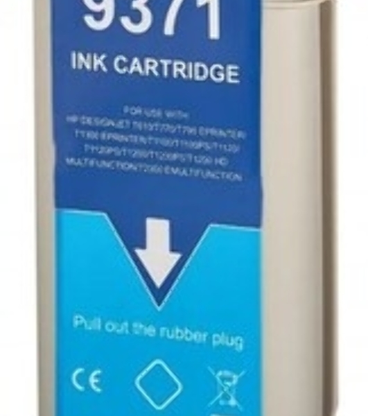 Картридж струйный NVPrint 72 (NV-C9371A) Cyan для HP DesignJet T1100, T1120, T1200, T1300, T610, T620, T770, T790, T2300, T795 (130 мл)