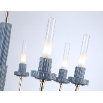 Люстра Ambrella light LH53126/8 GD/WH/GB золото/белый/серо-синий 13W 3000K D720*1120, фото5
