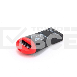 Картридер внешний USB2.0 Gembird, для считывания MicroSD карт, блистер