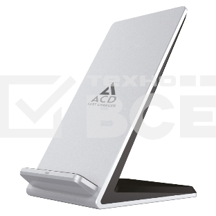 Зарядное устройство ACD-W102S-F1S 10Вт, беспроводная Qi, 2-катушки с QC, 5В/2А ~ 9В/1,8А RTL