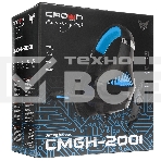 Гарнитура проводная игровая CROWN CMGH-2001 Black&blue, фото6