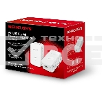 Комплект гигабитных адаптеров Mercusys AV1000 Gigabit Powerline Kit, HomePlug AV2 standard, 1 Gigabit port, 300m over electrical circuits, plug and play., фото4
