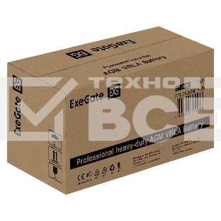 Аккумуляторная батарея ExeGate DT 12200 (12V 200Ah, под болт М8)