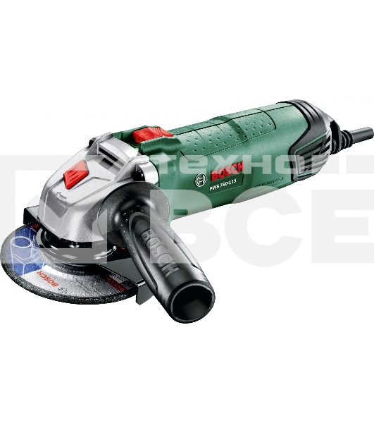Угловая шлифовальная машина Bosch UniversalGrind 750-125 750Вт 12000об/мин рез.шпин.:M14 d=125мм