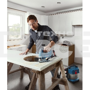 Лобзик Bosch GST 185-LI +1пил. 3500ходов/мин от аккумулятора (кейс в комплекте)