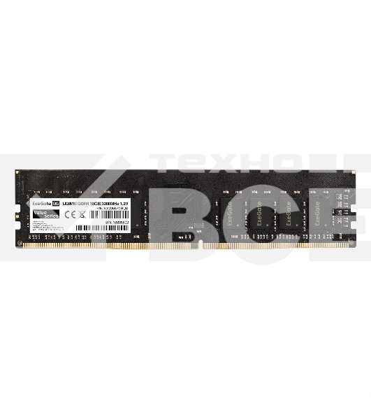 Оперативная память ExeGate Value DIMM DDR4 16GB <PC4-25600> 3200MHz