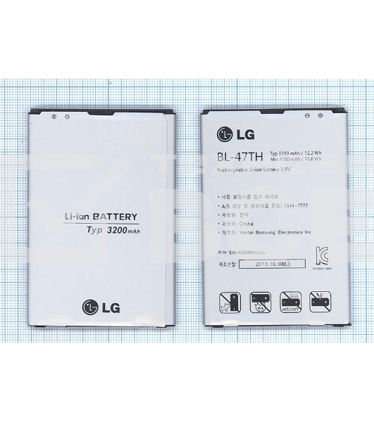 Аккумуляторная батарея BL-47TH для LG D838 G Pro 2