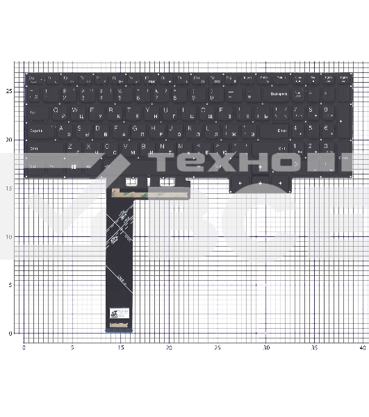 Клавиатура для ноутбука Lenovo Legion Pro 5 16IRX8 черная